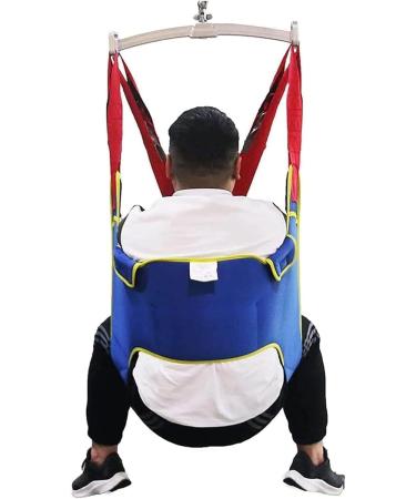 Patient Lifting Slings Patient Hoist Sling Stair Transfer Belt U Lift Sling Patient Lift Slings Four Point Support Shower Sling Toileting Lift Sling for Elderly Disabled People Medium - Buy Online on GoSupps.com