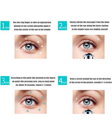ZhiLianZhao Electric Eye Care Beauty Device Instrument Eye Massager Anti-Aging with Wrinkle Remover Care for Nutrient Import - Buy Online on GoSupps.com