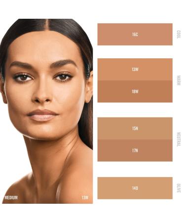 Makeup by Mario SurrealSkin Liquid Face Foundation - 16C - Medium-Cool Undertones - Buy Online on GoSupps.com