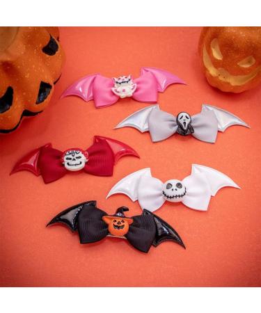 Limtula Girls Hair Clips Gothic Halloween Cosplay Devil Wing Hairpin Headwear Punk Hair Jewelry Unique Black Headwear Pink - Buy Online on GoSupps.com