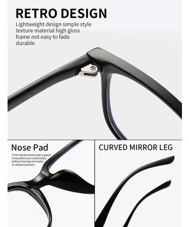 5-Pack Blue Light Blocking Reading Glasses for Men & Women - Spring Hinge Anti UV Eyeglasses (1.25x Mixed Colors - Buy Online on GoSupps.com