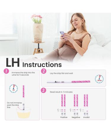 50 Ovulation Test Strips + 20 Pregnancy Test Strips | 99% Accurate & Easy to Use - Buy Online on GoSupps.com