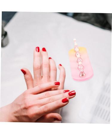 FRCOLOR 3 Sets Nail Practice Holder Nail Stands for Nail Painting Diy Display Stands for False Nail Tip Practice Nail Display Ear Piercing Kit Plastic Storage Box Manicure - Buy Online on GoSupps.com