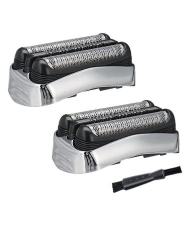 Jojomino 2 Pieces 21S Shaver Replacement Head for Series 3 21S 32S 320S-4 330S-4 340S-4 350CC-4 Shaver Head