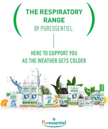 Puressentiel Respiratory Roll-on Sinus Express - 100% Plant-Based Formula with Organic Aloe Vera & Essential Oils - Immediate Sinus Relief - Pocket Size - Buy Online on GoSupps.com