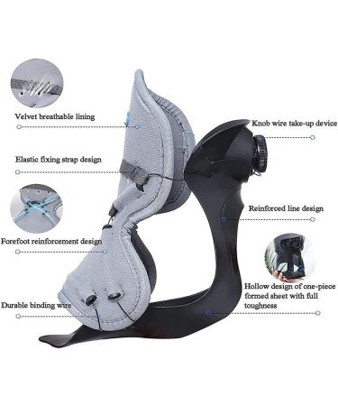 Buy Foot Drop Orthosis AFO - BOA Tether Knob Adjustment for Right Small Foot | Ankle Support for Running & Injury Recovery - Buy Online on GoSupps.com