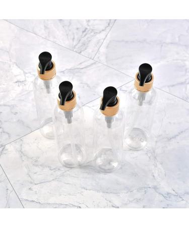 Cenben 6-Piece Pet Lotion & Shampoo Bottle Set - 250ml Transparent Recyclable Containers for Home & Travel - Buy Online on GoSupps.com