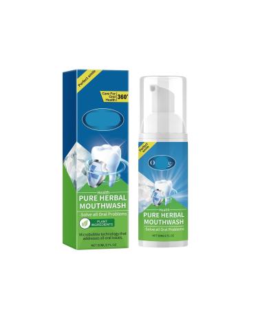 KLYso Mint Foam Toothpaste - Oral Care for Fresh Breath Teeth Whitening & Tartar Removal Daily Dental Hygiene with Natural Ingredients(3PCS)