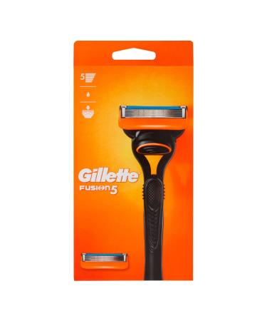 Gillette Fusion5 Men's Shaver Designed with Anti-Friction Blades for Up to 20 Shaves per Refill 1 Refill