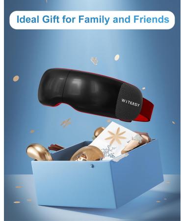 Eye Massager with Heat for Migraine Relief | Foldable Smart Goggles | Relax Eye Strain & Reduce Bags | Perfect Gifts for Men & Women - Buy Online on GoSupps.com