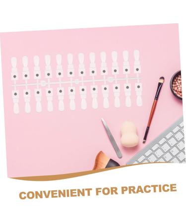  BIUDECO 48 Pieces Magnetic Nail Polish Display Card Compact Portable for Home or Studio Easy to Replace for Beginners Nail Practice Nail Art - Buy Online on GoSupps.com