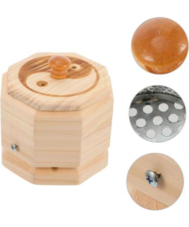 Beavorty 3-Pack Portable Moxibustion Box - Moxa Holder & Massage Tool Kit in Beige | International Shipping Available - Buy Online on GoSupps.com