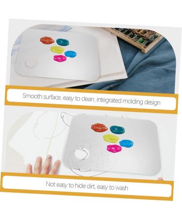 FRCOLOR 4 Sets Color Palette - Premium Mixing Tray for Cosmetics Foundation & Eyeshadow | Korean Makeup & Manicure Pigment Tools - Buy Online on GoSupps.com