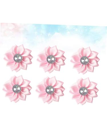 Alipis 3pcs 1 20pcs Head Band Rhinestones Flower Applique Ornament Cloth Bloom Ribbon Flower Bow Tie Set Pinkx3pcs Size 1x3pcs - Buy Online on GoSupps.com