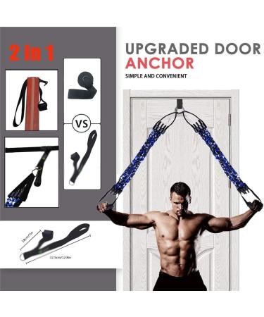 Buy 31" Aluminum Alloy Pilates Bar with Rubber Resistance Bands - Full Body Workout Gym Equipment | International Shipping | Dinosaur Doodle - Buy Online on GoSupps.com