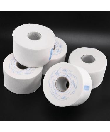 Qtynudy 5 Neck Hair Cutting Collar Strip Roll Paper Salon Barber Dispose - Buy Online on GoSupps.com