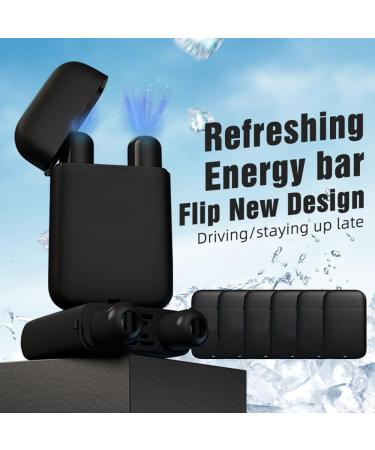 LAMUSELAND Essential Oil Nasal Inhaler, Pure and Organic Peppermint 6 Flavors Dual Nasal Stick Energy Bar for Sinus & Congestion Relief, Tension Stress Relief, Energy Boost (06) - Buy Online on GoSupps.com