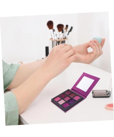 Angoily 9 Diamond Glitter Eye Colors Metallic Shadow Highlighter Bling Makeup Pearlescent 1 count (Pack of 1) Purple - Buy Online on GoSupps.com