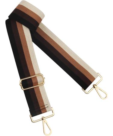 WEDDINGHELPER Wide Shoulder Strap  Adjustable Length Replacement Straps Crossbody Handbag Purse Strap (Wide:1.97'') (Gold Buckle-Color4) Wide:1.97-gold Buckle-color4 Medium - Buy Online on GoSupps.com