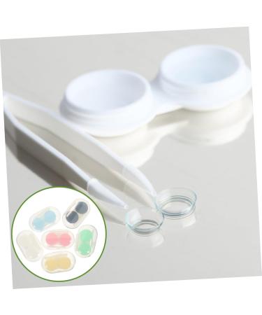 HEALEVED 12 Sets Contact Lens Container - Mini Lens Holder for Outdoor Storage - Durable Plastic Case for Travel - Buy Online on GoSupps.com