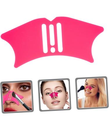 Housoutil Eyeliner Aids Eyeshadow Silicone Molds Makeup Tools Eye Liner Stencils for Eyes Nose Multifunction - Buy Online on GoSupps.com