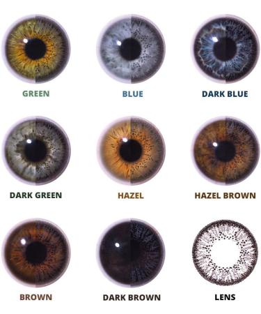 Chromaview 2 Tone Light Gray Colored Contact Lenses - Non-Prescription (90 Days) | Shop Internationally - Buy Online on GoSupps.com