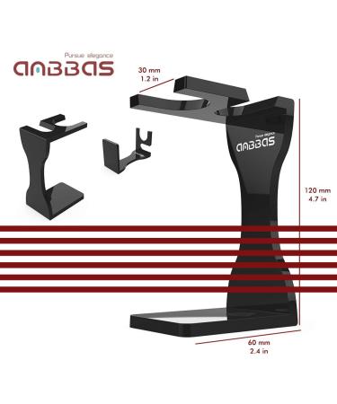 Anbbas 4in1 Pure Badger Hair Shaving Set with Stand, Bowl, and Goat Milk Soap - Buy Online on GoSupps.com