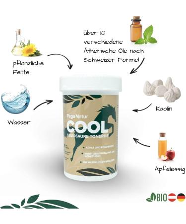 PegaNatur Cool Pack of 5 + 1 Natural Herbal Acetic Clay Packets for Horses 2.5 kg - Buy Online on GoSupps.com