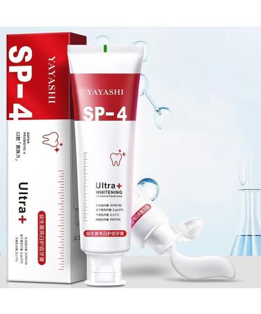 Yiliku SP-4 Probiotic Toothpaste | Yayashi SP-4 Brightening Fresh Breath Whitening Toothpaste (Red) - Buy Online on GoSupps.com