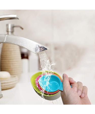 Rypet Pet Food Scoop Set - Measuring Cups and Spoons for Dog, Cat, and Bird Food - Set of 4 (Random Color) - Buy Online on GoSupps.com