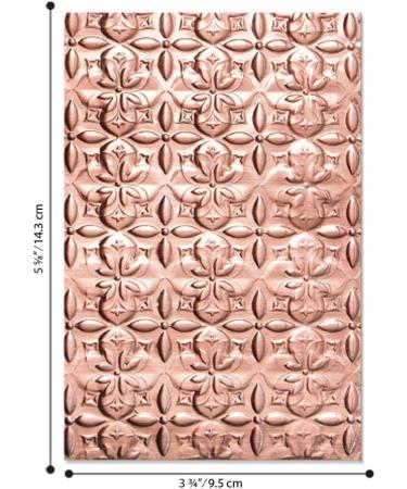 Sizzix 3-D Textured Impressions Embossing Folder - Multicolor Adorned | Shop Now - Buy Online on GoSupps.com