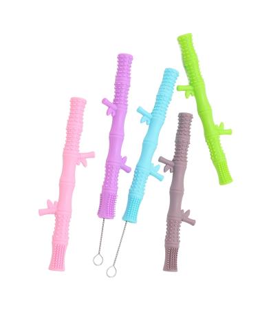 BPA-Free Baby Teething Tubes: Colorful Toys for Gum Massage in Bedroom/Home - Buy Online on GoSupps.com