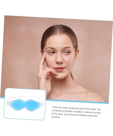ORFOFE Cold Compress Eye Mask Ice and Heat Eye Mask Goggles PVC at Night Reusable Eye Mask - Buy Online on GoSupps.com
