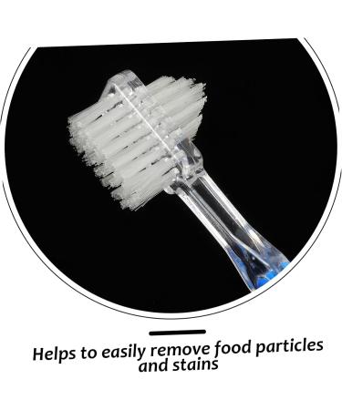 Minkissy 15-Piece Extra Soft Prosthesis Toothbrush Set - Dual-Sided Cleaning Tools for Sensitive Teeth - Ideal for Dentures and Oral Care - Buy Online on GoSupps.com