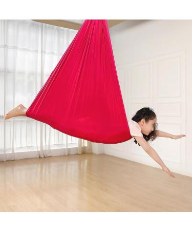 SSIMO Sensory Full Body Socks for Autism | Stretchy & Breathable Body Sox for Stress Relief in Children & Adults | Red (Size: 100x280cm) - Buy Online on GoSupps.com