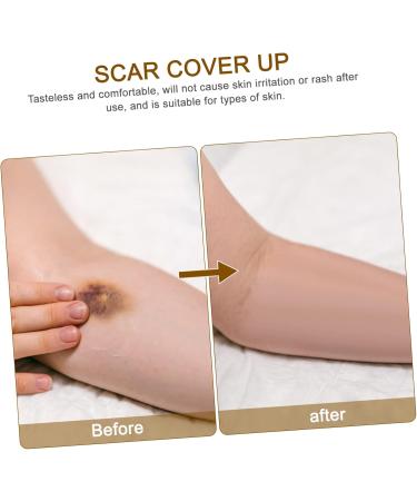 SHERCHPRY Patchs Correcteurs Maquillage Waterproof 10 Pcs Taille Moyenne Couleur Peau Fonc e 4 Camouflage Cicatrices et Tatouages Corps Voyage - Buy Online on GoSupps.com