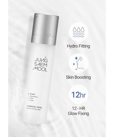JUNGSAEMMOOL Essential Mool Micro Fitting Face Mist - Skin Boosting Hydro Fitting Spray (55ml) | Glow Finish Facial Mist | International Shipping Available - Buy Online on GoSupps.com