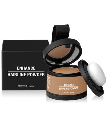 Waverloo Magic Root Cover Up Hairline Powder for Women Root Cover up Powder Hair Root Touch up Powder Blonde Root Touch up Powder Root Touch up Hair Color Powder Enhance Hairline Powder(Dark Blonde)