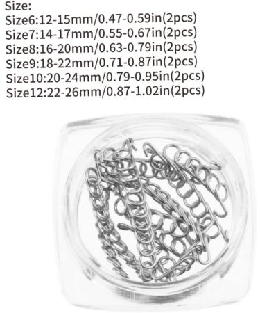 12 * Toenail Correction WireToenail Correction Wire Ingrown Toe Pedicure Tool Stainless Steel Toe Nail Recovery Corrector 12PCS - Buy Online on GoSupps.com