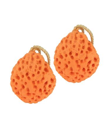 2 Pcs Shower Sponges Soft Bath Sponges Multifunction Body Scrubbers for Adults Children and Baby