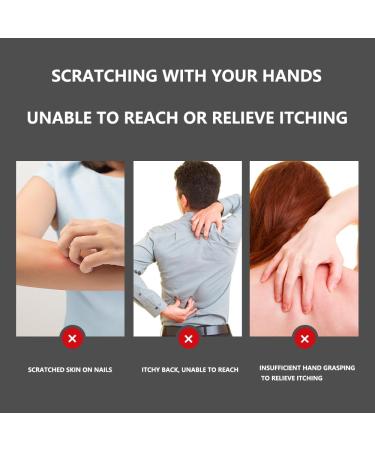 Telescopic Stainless Steel Back Scratcher | Back Massager & Crawler for Head & Body Relief - Buy Online on GoSupps.com