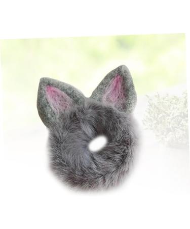 Beavorty Cat Hair Bobbles Hair Ring Cat Ear Scrunchies Hair Scrunchies for Womens Hair Pink Fluffy Hair Ties Headband Holder Stuffed Bunny Plush Satin Hair Tie Animal Miss Short Hair Rope - Buy Online on GoSupps.com