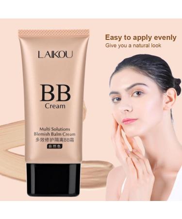 BB Cream Moisturizing Foundation | Breathable Concealer for Freckles & Skin Stains - Natural Hydration & Coverage - Buy Online on GoSupps.com