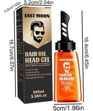 FOMIYES 2pcs Men's Hair Wax Comb Men Hair Spray Hair Gel for Men 2 in 1 Hair Lasting Man Hair Accessories - Buy Online on GoSupps.com