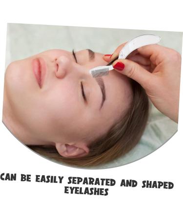 SOESFOUFU Eyelash Curlers 2pcs Foldable Eyebrow Comb Eyelash Brush Lash Extension Tools Dense Lash Comb Make up Eyelash Curler 6.5x2x0.8cm Transparent - Buy Online on GoSupps.com