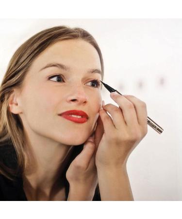  Moageme Liquid eyeliner pen | Waterproof and quick-drying liquid eyeliner pencil for colored eyes black/brown/blue/purple for women and girls - Buy Online on GoSupps.com