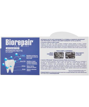 Biorepair Intensive Night Repair Toothpaste with Microrepair | 2.5 oz (75ml) Tube | Italian Import by Coswell S.P.A. - Buy Online on GoSupps.com