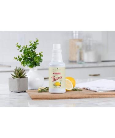Young Living Thieves Household Cleaner - Non-Toxic Natural Cleaner for a Healthy Home - 2 Bottles (14.4 fl. oz.) - Effective for All Surfaces - Buy Internationally - Buy Online on GoSupps.com