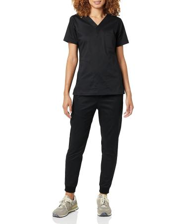 Amazon Essentials Women's Slim Fit Jogger Scrub Pant - Plus Size - Large Black - Buy Online on GoSupps.com