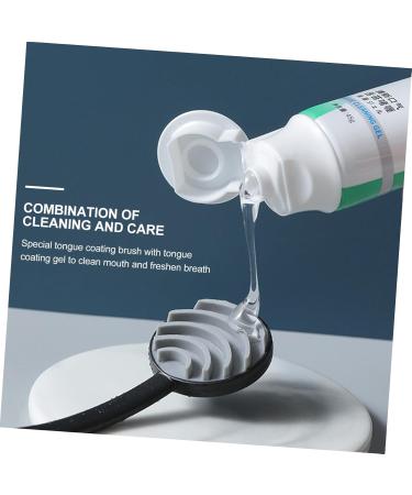 Healeved 6-Pack Tongue Cleaning Brushes | Breath Freshening Tongue Scrapers for Adults & Kids | Durable Silicone Tool in Assorted Colors | 18.5x3cm - Buy Online on GoSupps.com